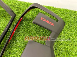 ครอบไฟท้าย isuzu dmax 2024 รุ่น TOP ดำด้านและดำด้านโลโก้แดง