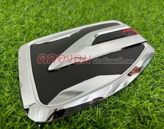 ครอบฝาถังน้ำมัน Ford Ranger 2012-2019  (ดำ+โครเมี่ยม)