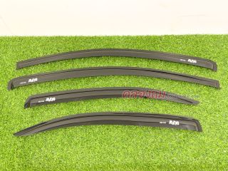 คิ้วกันสาด Chevrolet Aveo 2006 ดำสกรีน (AOS)