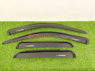 คิ้วกันสาด Chevrolet Colorado 2002 ดำ (RICH)