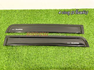 คิ้วกันสาด Chevrolet Colorado 2012 (4 ประตู, Cab) (AOS)