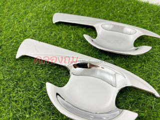  เบ้ารองมือเปิด Isuzu Dmax 2012-2019 ชุปโครเมี่ยม (ผลิตจากพลาสติก ABS)