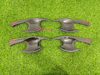 เบ้ารองมือเปิด Honda City 2020 (คาร์บอนโลโก้แดง) 