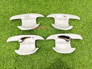 เบ้ารองมือเปิด Nissan March 2010 (ชุบโครเมี่ยม)