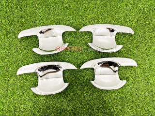 เบ้ารองมือเปิด Nissan March 2010 (ชุบโครเมี่ยม)