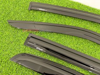 คิ้วกันสาด ISUZU DMAX 2020-2024 สีดำ 4 ประตู (RTECH)