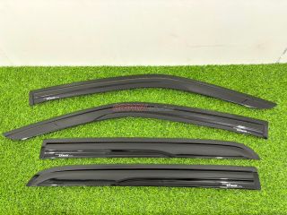 คิ้วกันสาด ISUZU DMAX 2020-2024 สีดำ 4 ประตู (RTECH)