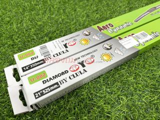 ใบปัดน้ำฝน DIAMOND EYE ขนาด 14+21 นิ้ว กล่องเขียว (1 คู่) 